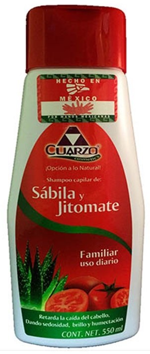  Shampoo capilar de Sábila y Jitomate