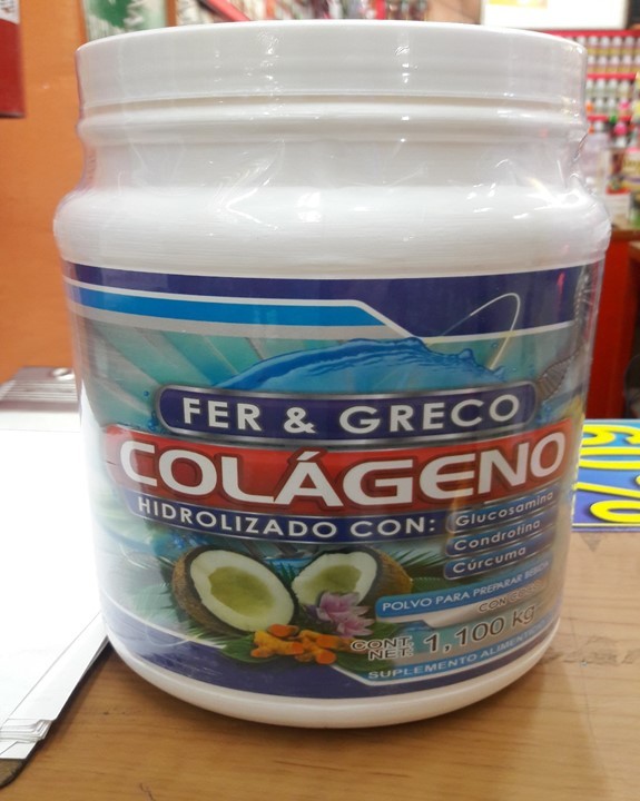 <span style="font-weight: bold;">COLAGENO  HIDROLIZADO    FER & GRECO</span>